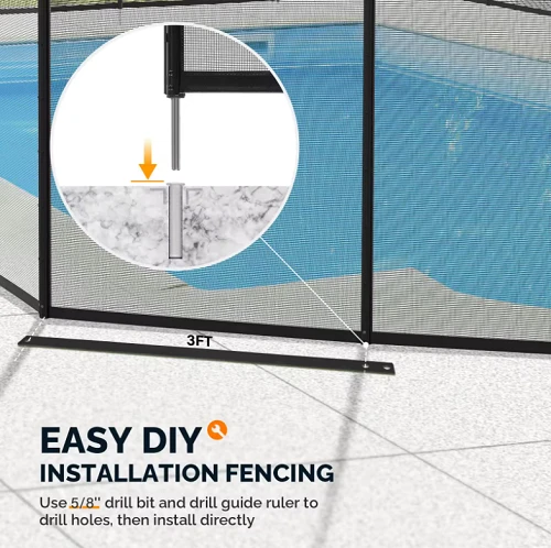 Child Pool Pvc Fence